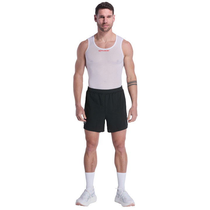 Běžecké kraťasy EKOI Perf RUNNING černé