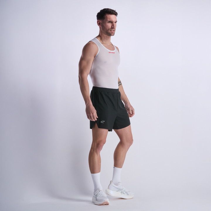 Běžecké kraťasy EKOI Perf RUNNING černé