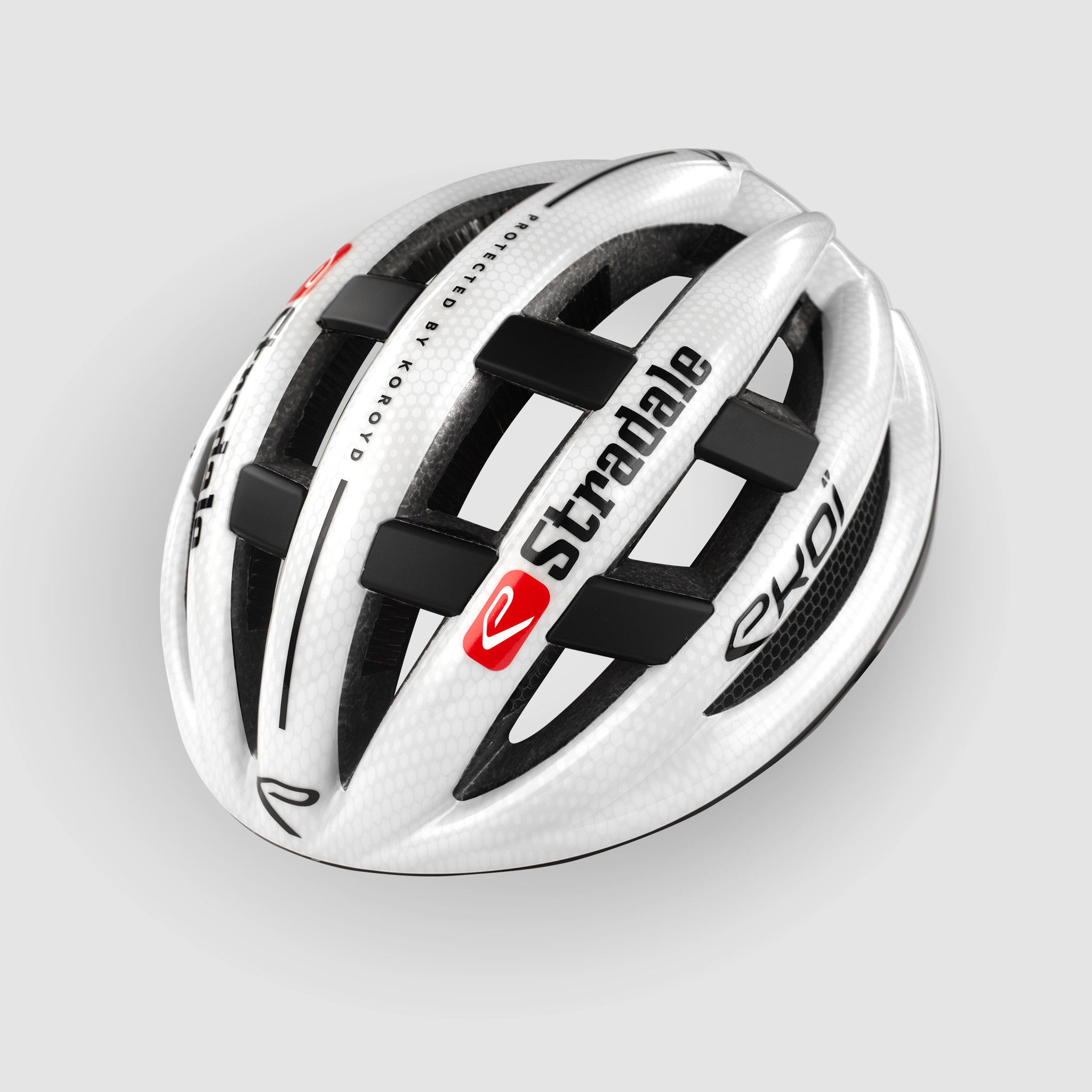 EKOI White Stradale helmet