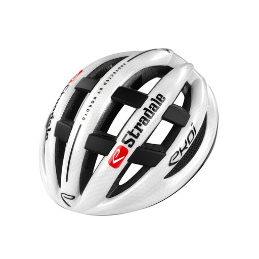 Casque EKOI Racing STRADALE Blanc