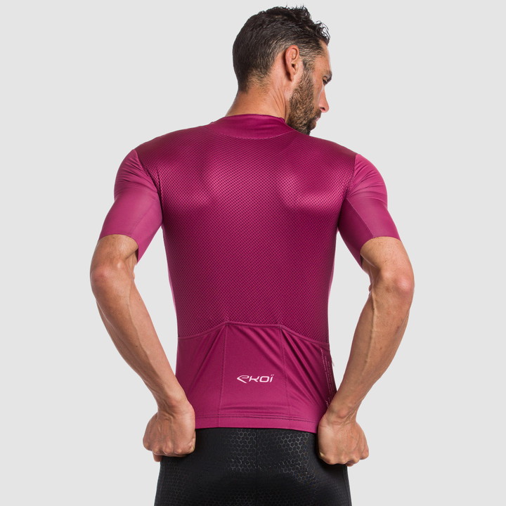 MAILLOT EKOI CWS BORDEAUX ROSE