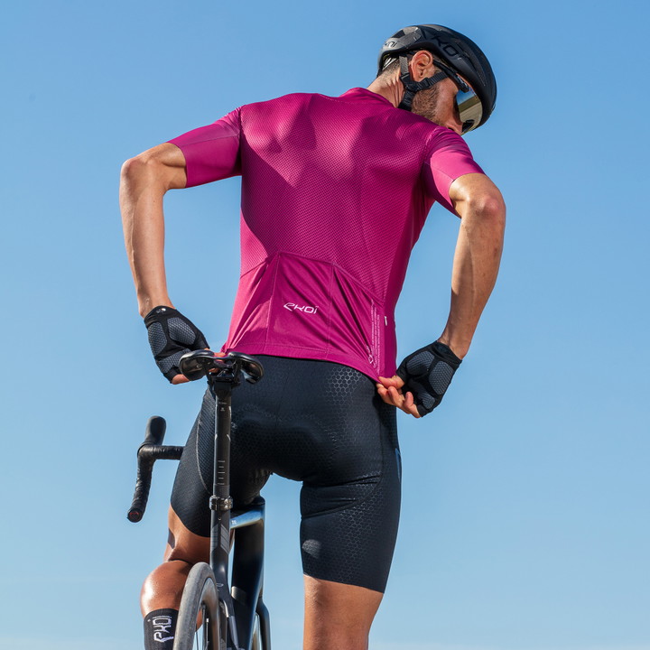 MAILLOT EKOI CWS BORDEAUX ROSE