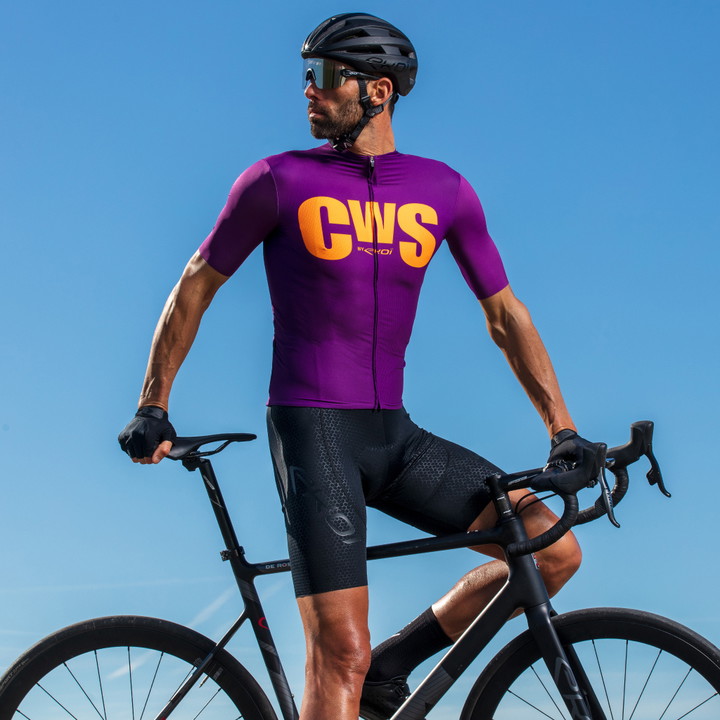 Maillot EKOI CWS Wine Orange fluo