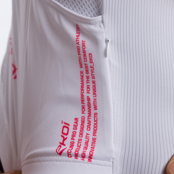 Maillot EKOI CWS Blanc Rouge