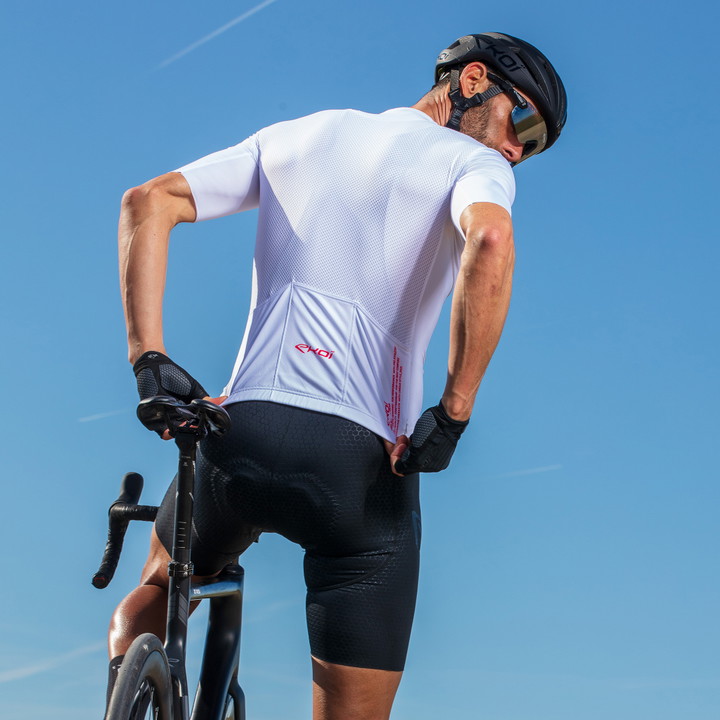Maillot EKOI CWS Blanc Rouge