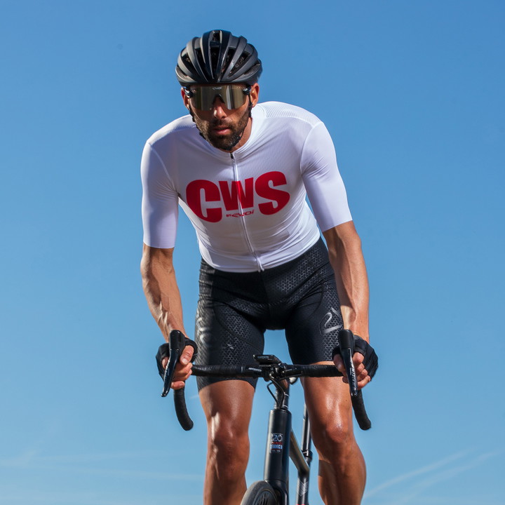 Maillot EKOI CWS Blanc Rouge