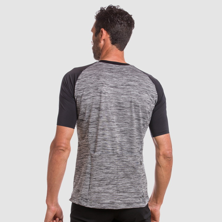 Maillot unisexe EKOI GRAVEL CONFORT Gris chiné