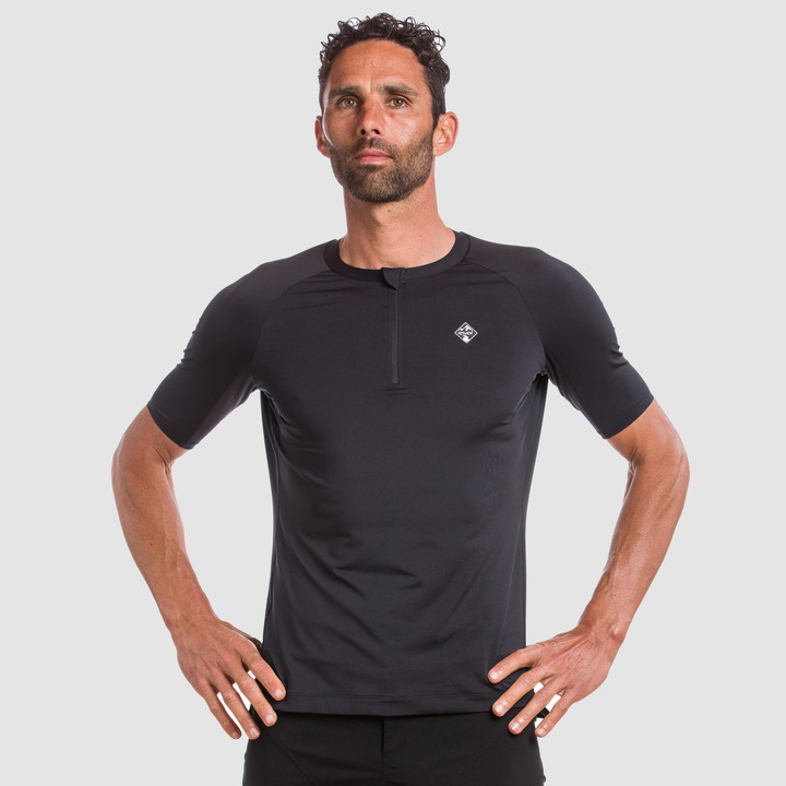 Unisex Jersey EKOI GRAVEL CONFORT Black