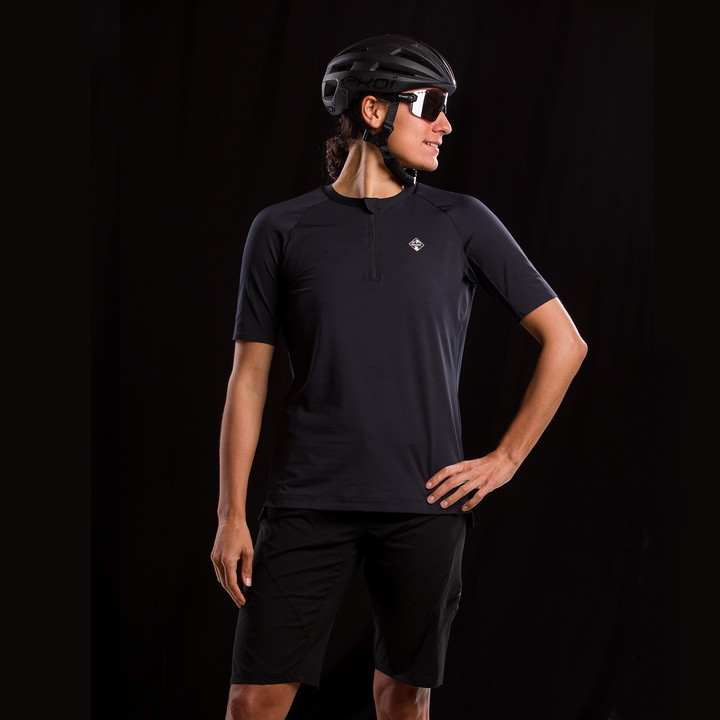 Maillot unisexe EKOI GRAVEL CONFORT Noir