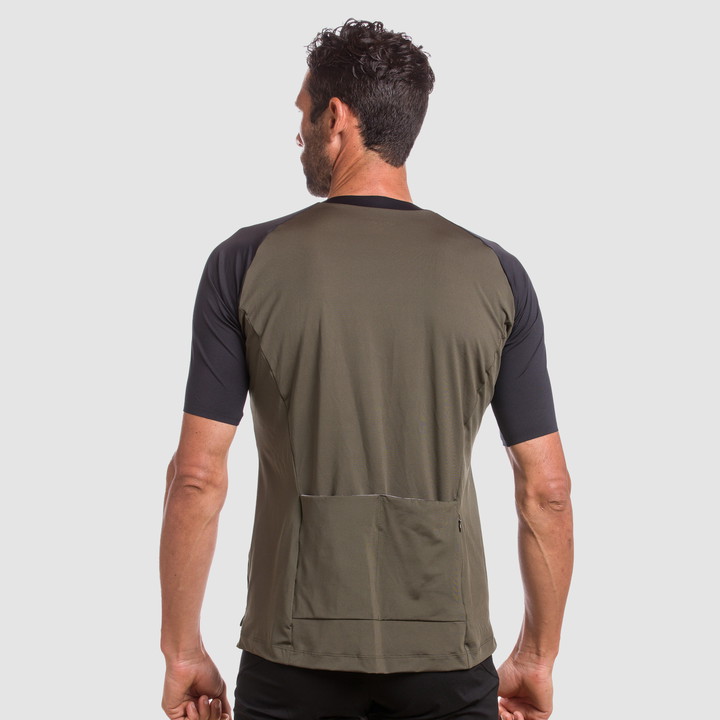 Maillot unisexe EKOI GRAVEL CONFORT Kaki
