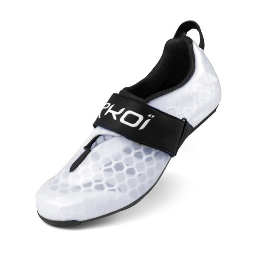 Zapatillas triatlón EKOI Perf TRI R4 Light Blancas