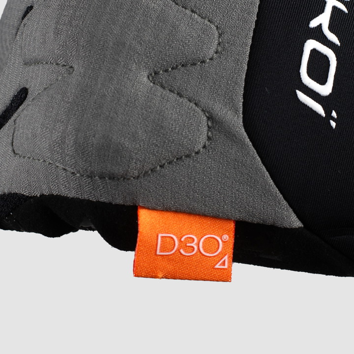 Gants VTT EKOI Protect D3O Gris