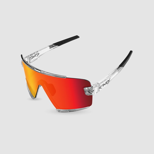 Lunettes EKOI Racing OTTIMO Crystal Revo Rouge Cat3
