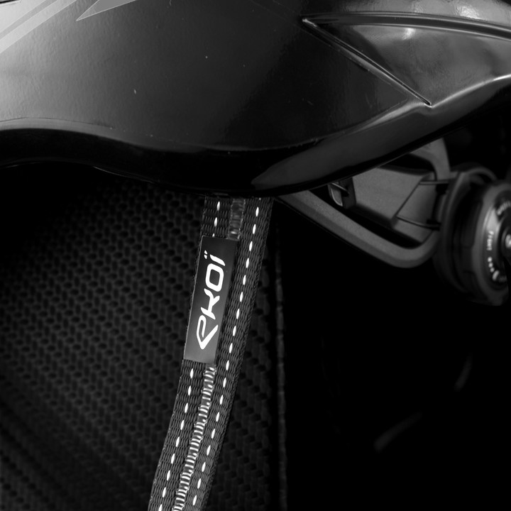 Casque personnalisable EKOI AR14 Blanc CLB