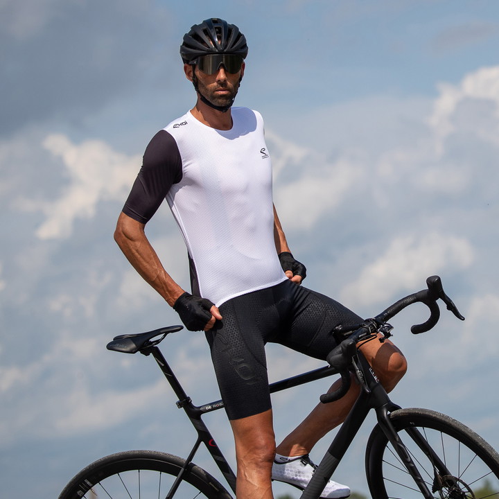 MAILLOT EKOI SUMMERLITE MC BLANC