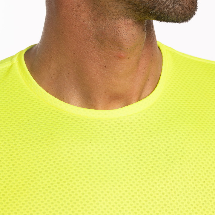 MAILLOT EKOI SUMMERLITE MC JAUNE FLUO