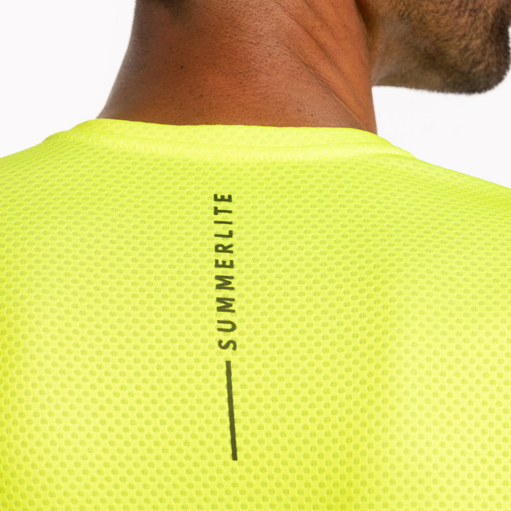 MAILLOT EKOI SUMMERLITE MC JAUNE FLUO