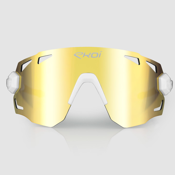 Lunettes EKOI PREMIUM 70 LTD Blanc Revo Gold Cat3