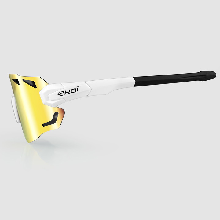 Lunettes EKOI PREMIUM 70 LTD Blanc Revo Gold Cat3