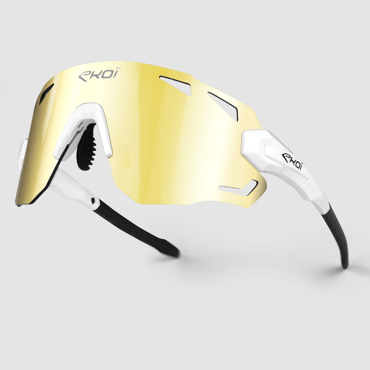 Lunettes EKOI PREMIUM 70 LTD Blanc Revo Gold Cat3
