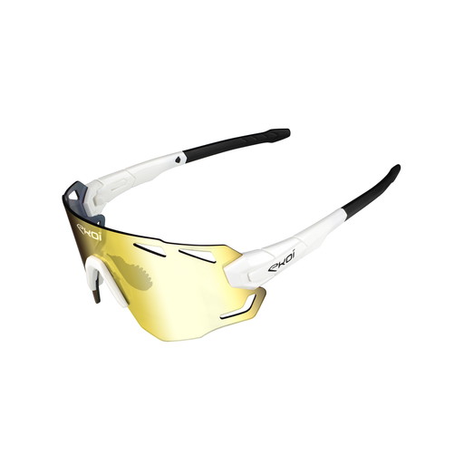 Fietsbril EKOI Perf PREMIUM 70 LTD Wit Revo Goud Cat3