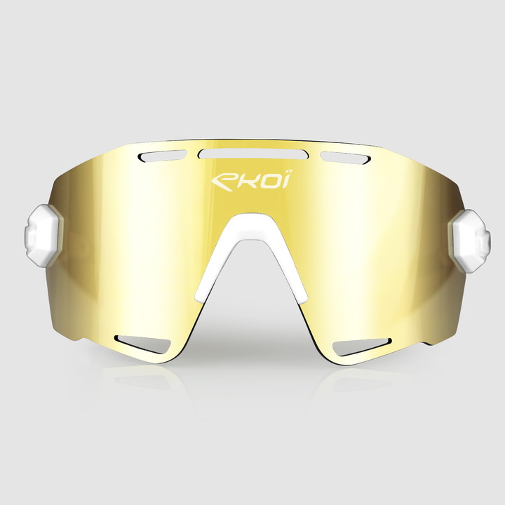 Lunettes EKOI PREMIUM 90 LTD Blanc Revo Gold Cat3