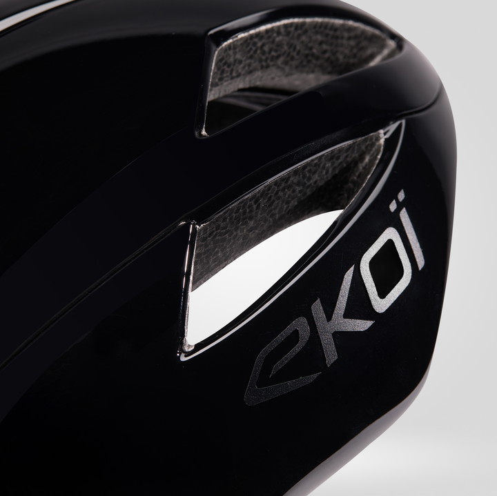 Casque EKOI AR14 WS BLACK SHINY