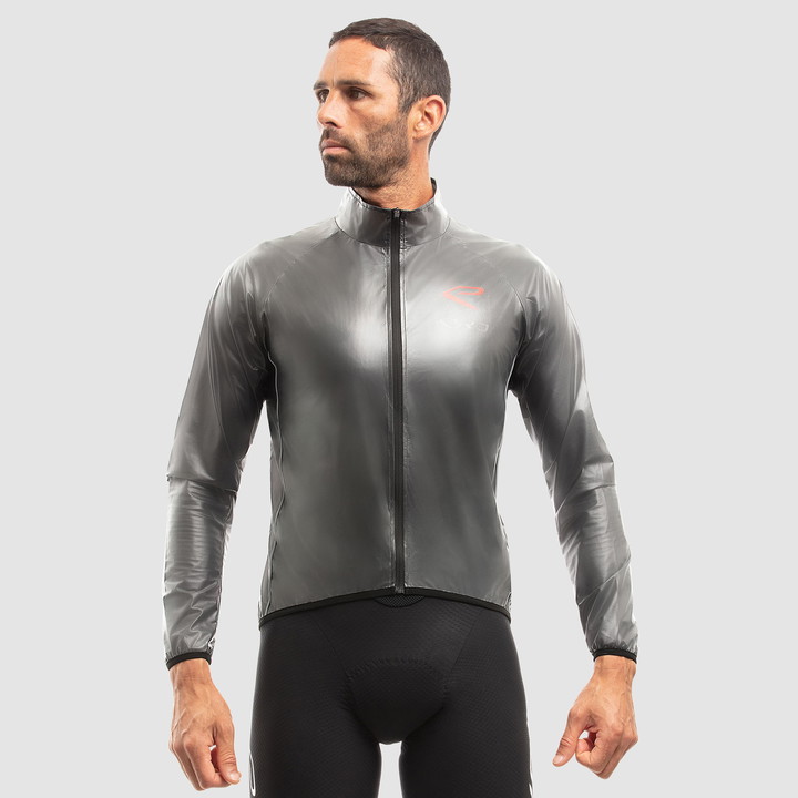 VESTE DE PLUIE EKOI SHARK GRISE