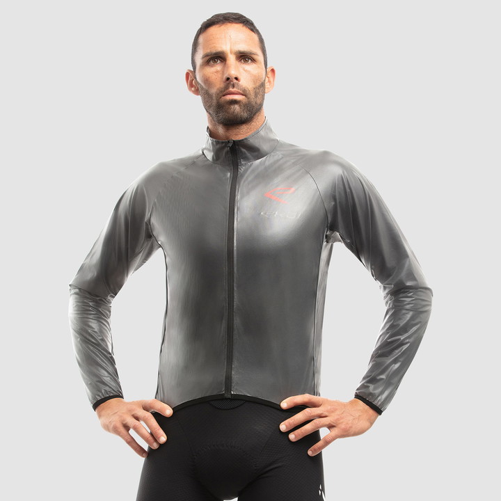 VESTE DE PLUIE EKOI SHARK GRISE