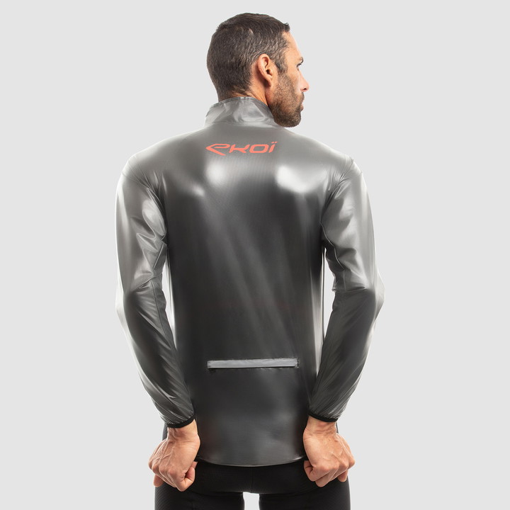 VESTE DE PLUIE EKOI SHARK GRISE