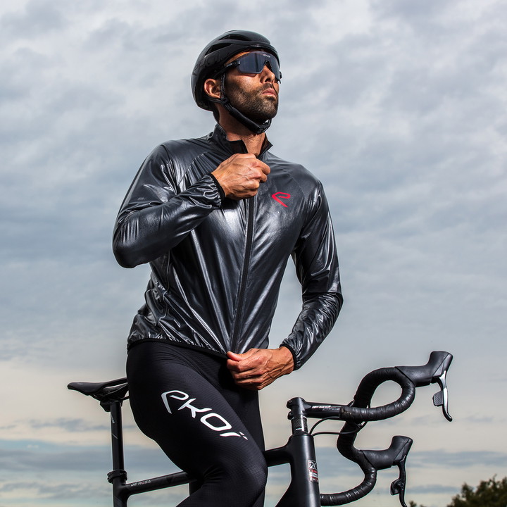 VESTE DE PLUIE EKOI SHARK GRISE