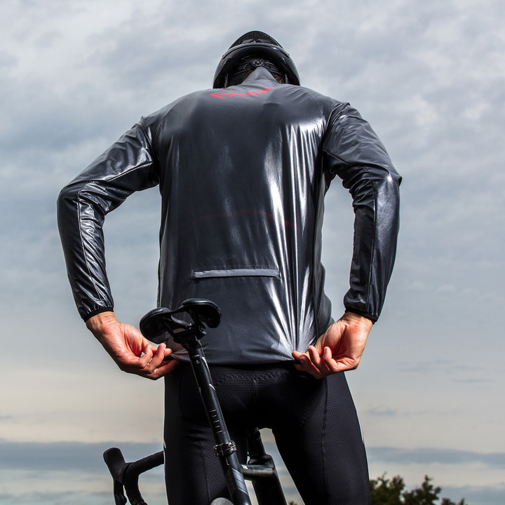VESTE DE PLUIE EKOI SHARK GRISE