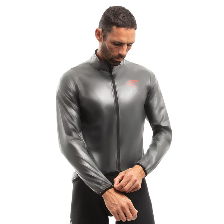 VESTE DE PLUIE EKOI SHARK GRISE