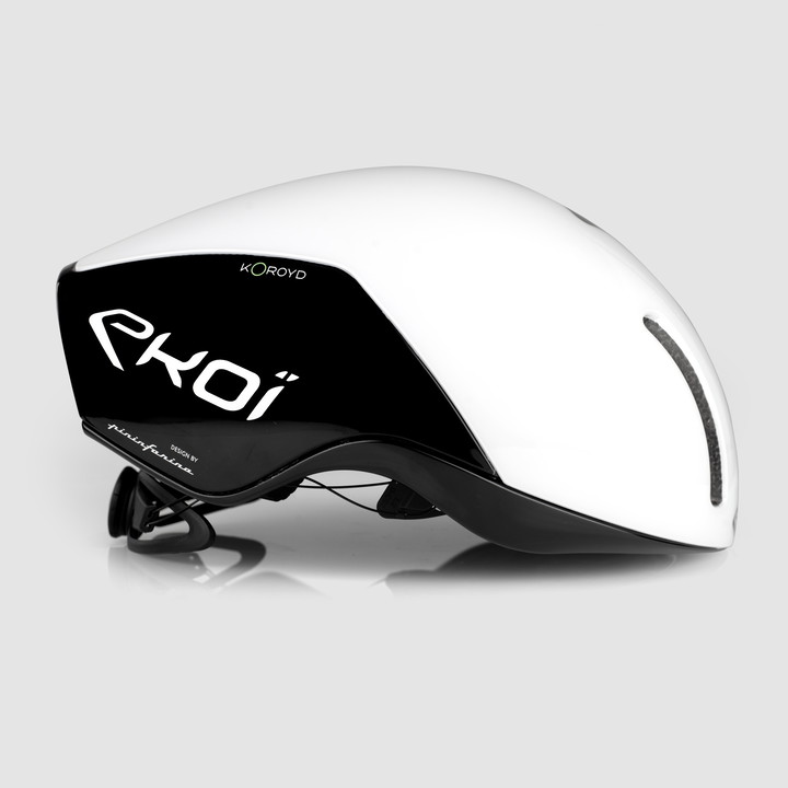 CASQUE EKOI AERODINAMICA WHITE BLACK