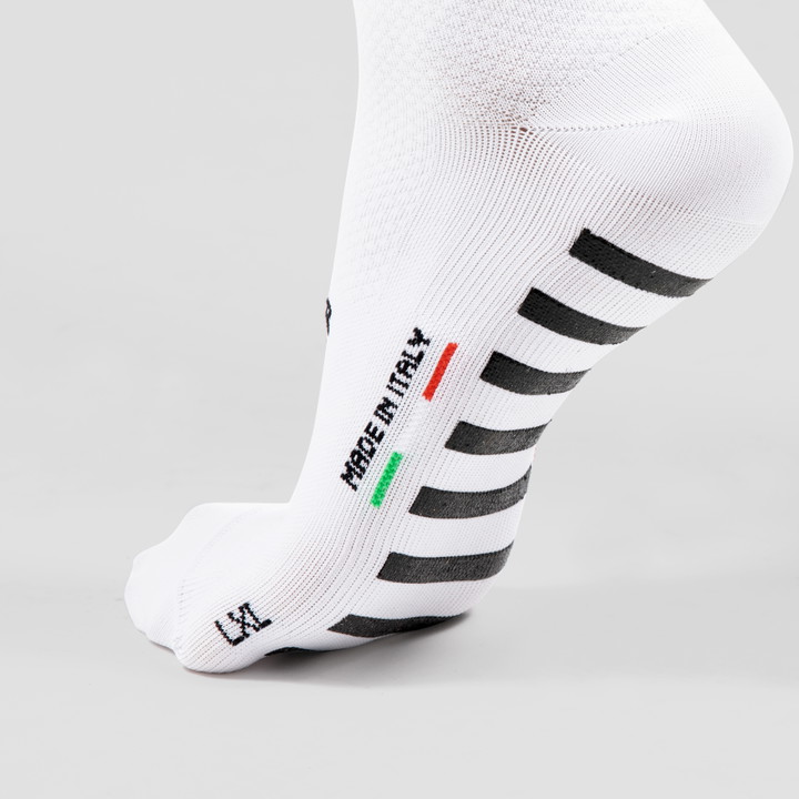 Chaussettes VELO EKOI CONCEPT GRIP BLANCHE 18CM