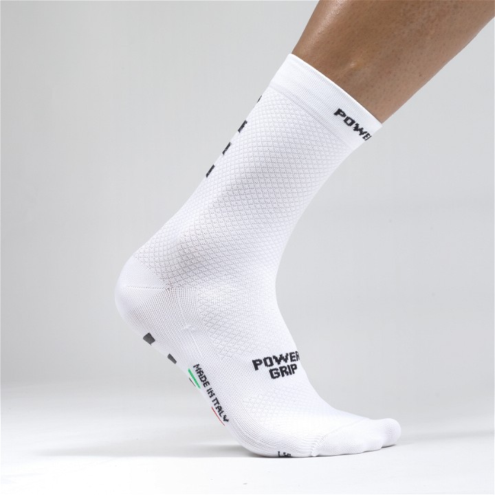 Chaussettes VELO EKOI CONCEPT GRIP BLANCHE 18CM