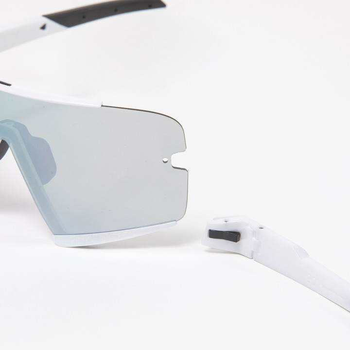Lunettes EKOI Racing OTTIMO Blanche Revo Bleu Cat3