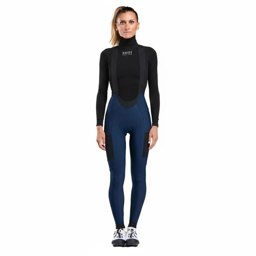Collant Femme EKOI Gravel CARGO Marine