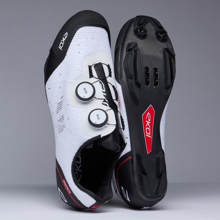 Chaussures EKOI Racing XC C4 BOA Blanches