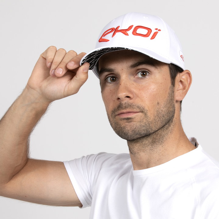 CASQUETTE EKOI  BLANC VR