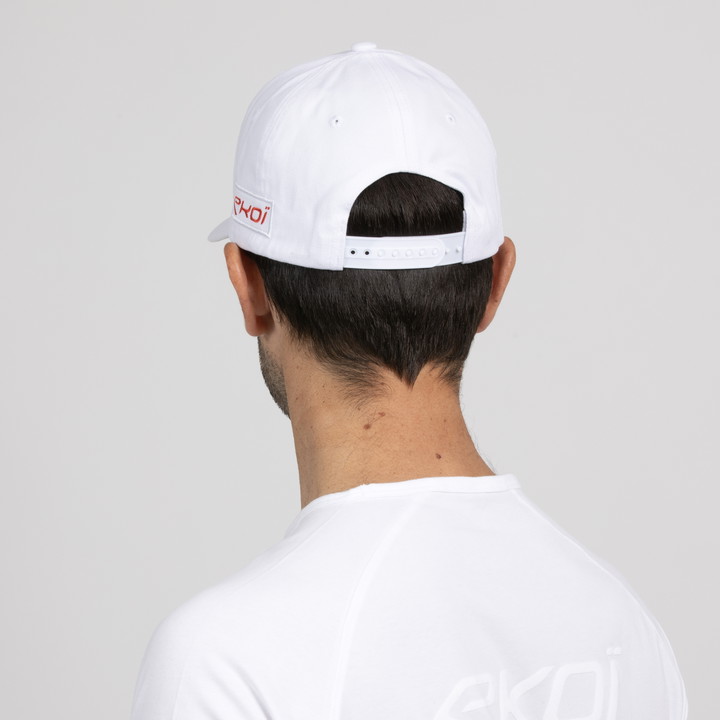 CASQUETTE EKOI  BLANC VR