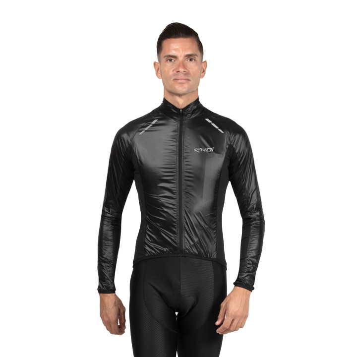 VESTE  EKOI WINDROOF LIGHT LASER NOIR