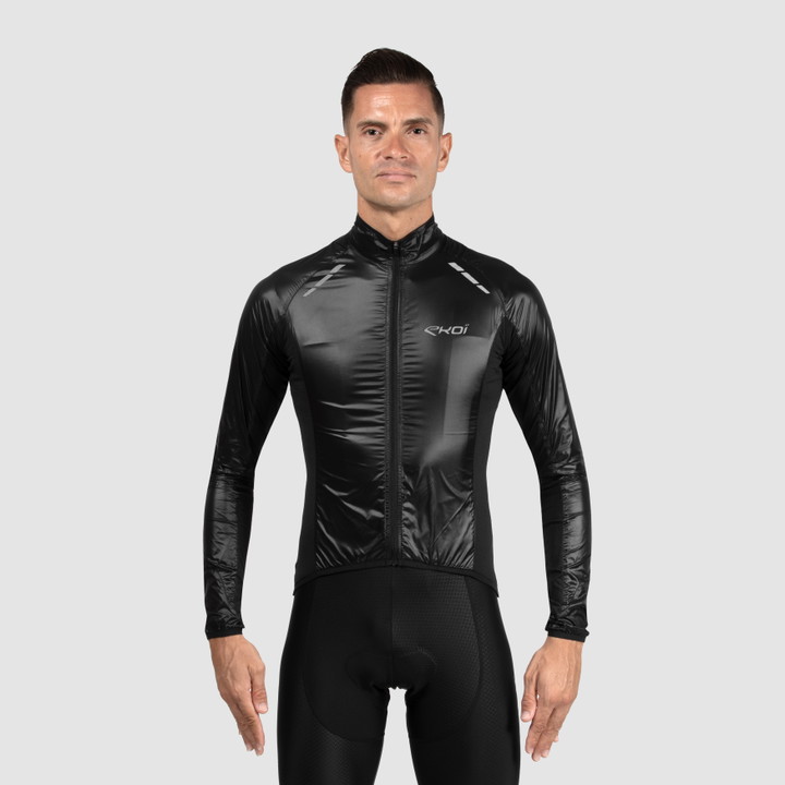 VESTE  EKOI WINDROOF LIGHT LASER NOIR