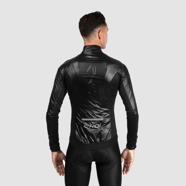 VESTE  EKOI WINDROOF LIGHT LASER NOIR