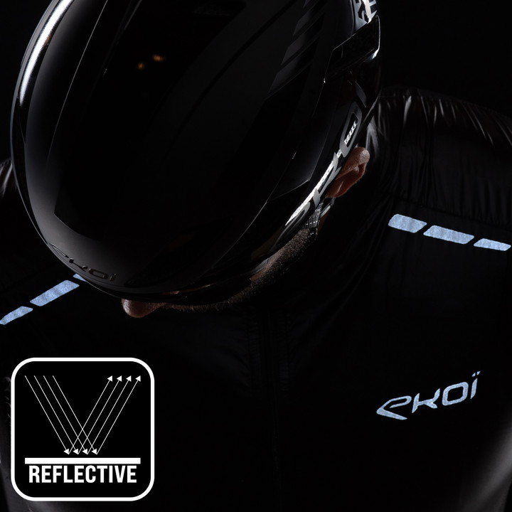VESTE  EKOI WINDROOF LIGHT LASER NOIR