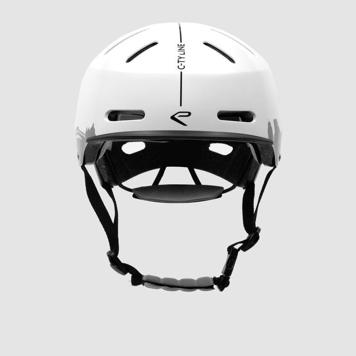 Casque EKOI CITY LINE BLANC