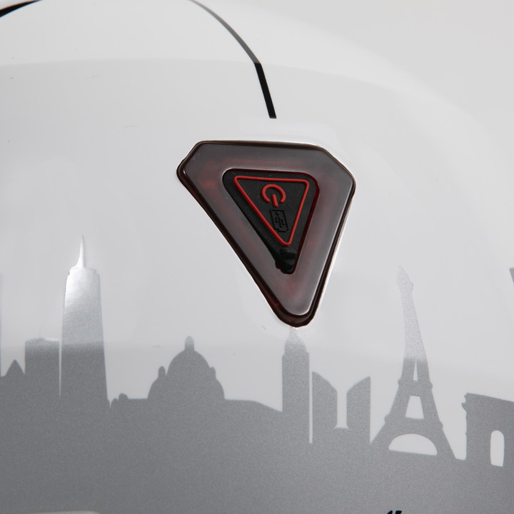 Casque EKOI CITY LINE BLANC