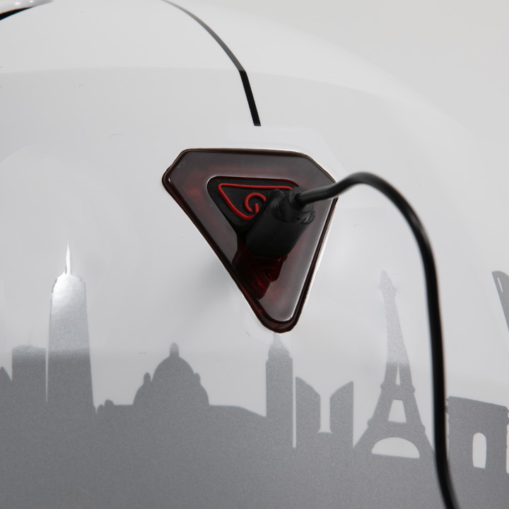 Casque EKOI CITY LINE BLANC