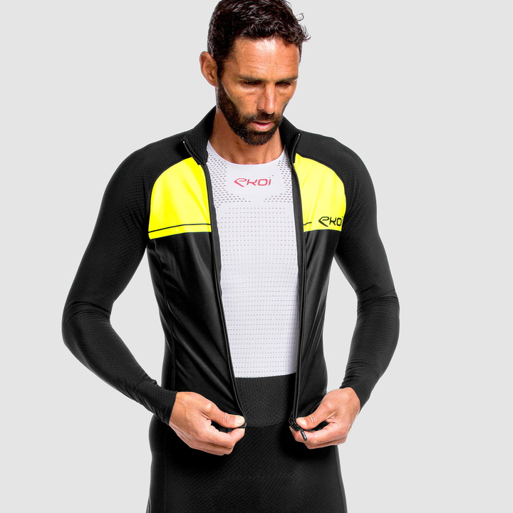 COMBINAISON THERMIQUE PRO GEL MEMORY JAUNE