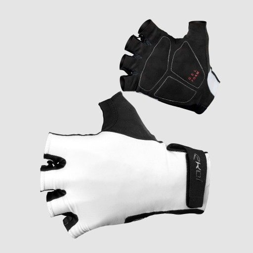 Guantes de ciclismo EKOI START GEL  Blanco